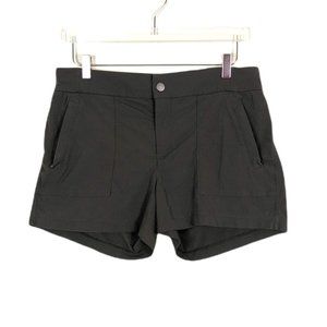 Athleta Trekkie North Dark Gray Nylon Athletic Hiking Shorts Women's 12
